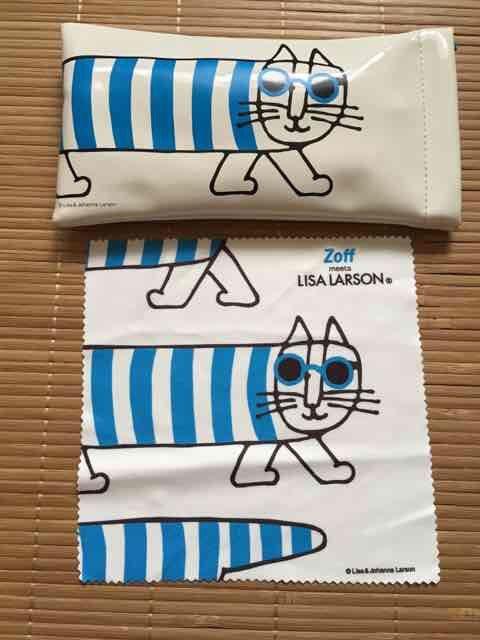 ZOFF×リサラーソン・ネコキャラクター柄サングラス。ブラウン < 女性ファッション ZOFF×リサラーソン・ネコキャラクター柄サングラス。ブラウン < 女性ファッションの