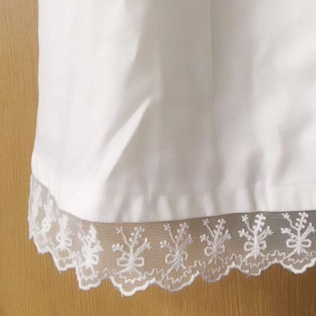 【限定SALE】RFアールエフ【美品】シャツリボンワンピース●白ホワイト●シャツワンピース < ブランド  【限定SALE】RFアールエフ【美品】シャツリボンワンピース●白ホワイト●シャツワンピース < ブランドの