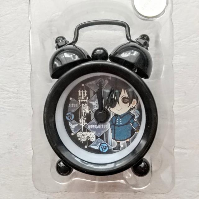 黒執事 ミニ クロック ミニ時計 < アニメ/コミック/キャラクター  黒執事 ミニ クロック ミニ時計  < アニメ/コミック/キャラクターの