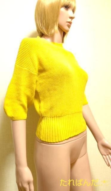 新品タグ付☆FREES MART☆綺麗色のぷっくり袖ニットT205☆3点で即落 < ブランド  新品タグ付☆FREES MART☆綺麗色のぷっくり袖ニットT205☆3点で即落 < ブランドの