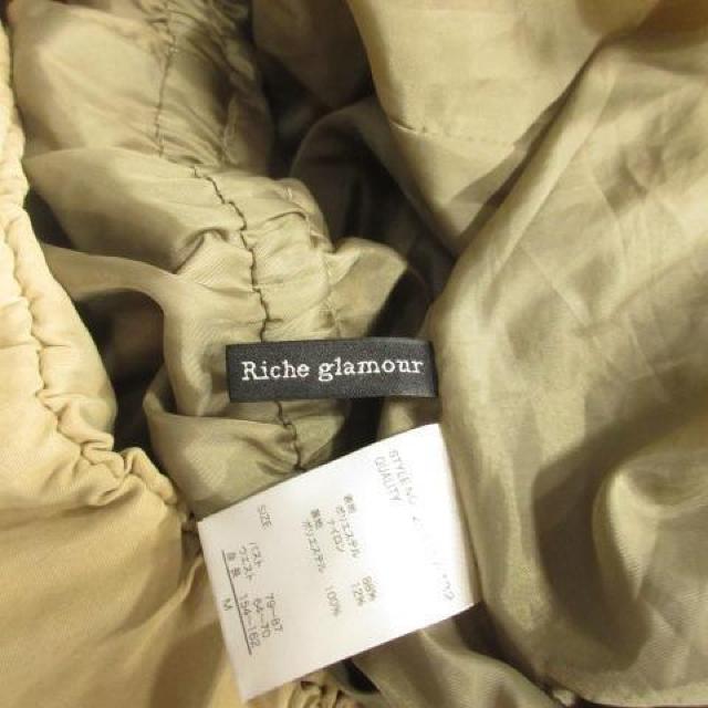 Riche glamour ベアトップワンピースカットソーフレア スカート M < 女性ファッション  Riche glamour ベアトップワンピースカットソーフレア スカート M < 女性ファッションの
