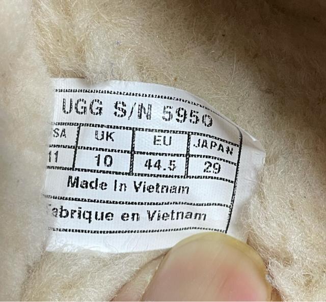 美品 UGG アグ  TASMAN タスマン メンズ US11 29cm カウスエード シープスキン 天然ウール 定価19800円 < ブランド  美品 UGG アグ  TASMAN タスマン メンズ US11 29cm カウスエード シープスキン 天然ウール 定価19800円 < ブランドの