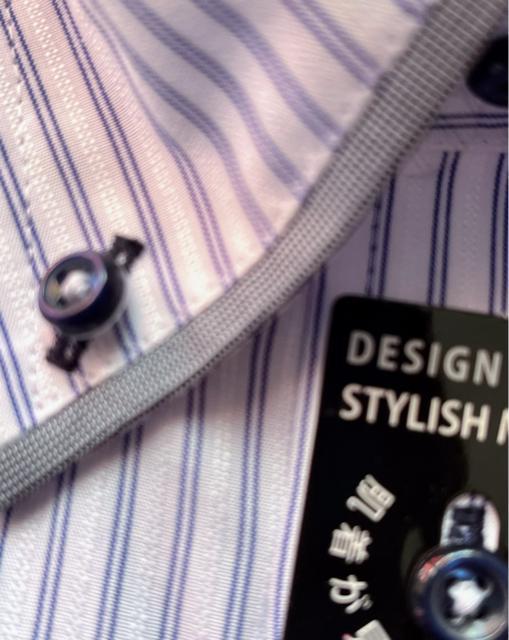 4Lサイズ!高貴紳士的!高貴品格!形態安定!ストライプ!長袖ボタンダウンワイシャツ!新品!大きいサイズ!No.輝 < 男性ファッション  4Lサイズ!高貴紳士的!高貴品格!形態安定!ストライプ!長袖ボタンダウンワイシャツ!新品!大きいサイズ!No.輝 < 男性ファッションの