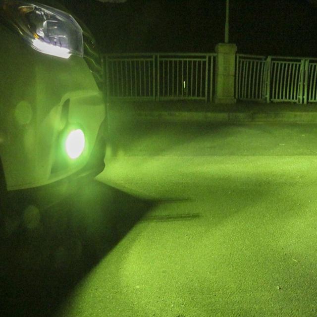 LEDフォグランプ H8/11/16 グリーンレモン < 自動車/バイク LEDフォグランプ H8/11/16 グリーンレモン < 自動車/バイク