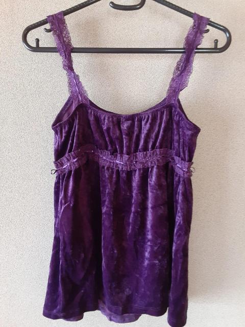ユニクロ UNIQLO キャミソール S ベロア キャミ 紫 パープル 光沢 レース 洋服 レディース 服Sサイズ < ブランド  ユニクロ UNIQLO キャミソール S ベロア キャミ 紫 パープル 光沢 レース 洋服 レディース 服Sサイズ < ブランドの