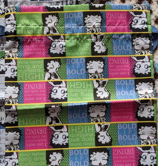 Betty Boop ベティちゃん巾着B枚セット < アニメ/コミック/キャラクター Betty Boop ベティちゃん巾着B枚セット < アニメ/コミック/キャラクターの