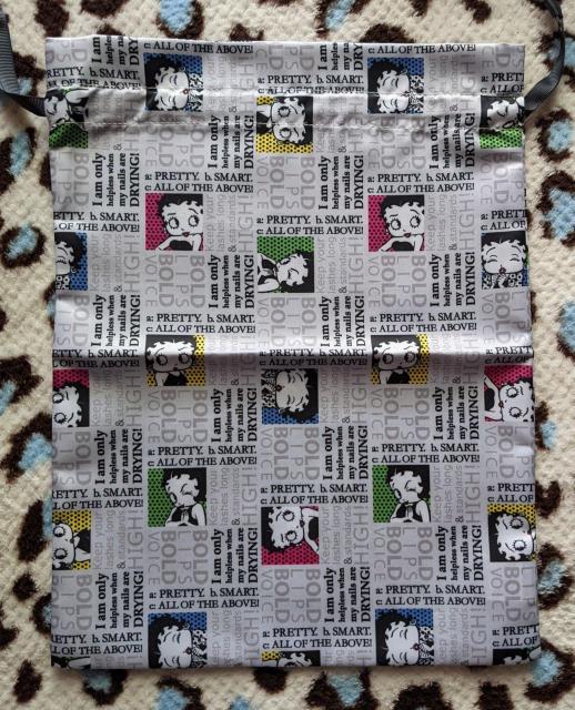 Betty Boop ベティちゃん巾着B枚セット < アニメ/コミック/キャラクター Betty Boop ベティちゃん巾着B枚セット < アニメ/コミック/キャラクターの