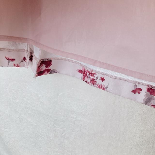 花柄 フレア スカート ひざ丈 M フェミニン オフィスカジュアル くすみピンク N2m < ブランド 花柄 フレア スカート ひざ丈 M フェミニン オフィスカジュアル くすみピンク N2m < ブランドの