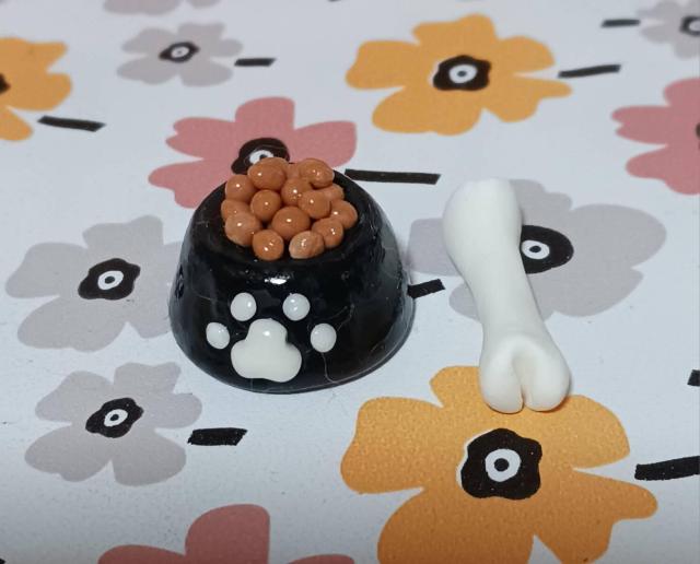 羊毛フェルト お尻の可愛いコーギー 餌・骨付き < ペット/手芸/園芸 羊毛フェルト お尻の可愛いコーギー 餌・骨付き < ペット/手芸/園芸の