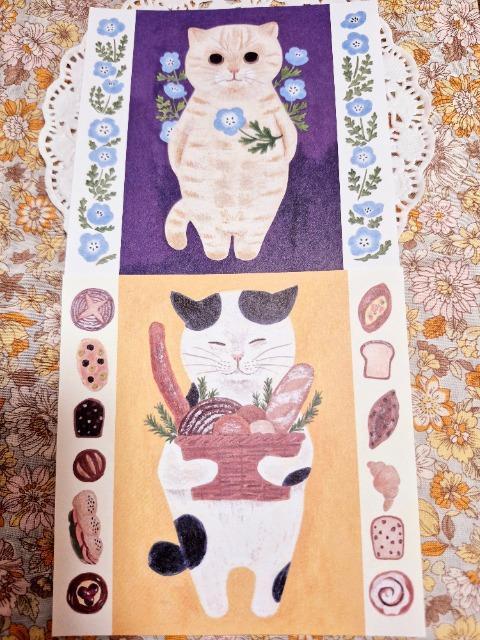お裾分け☆猫の作家さんメモ2枚☆ < インテリア/ライフ お裾分け☆猫の作家さんメモ2枚☆ < インテリア/ライフの