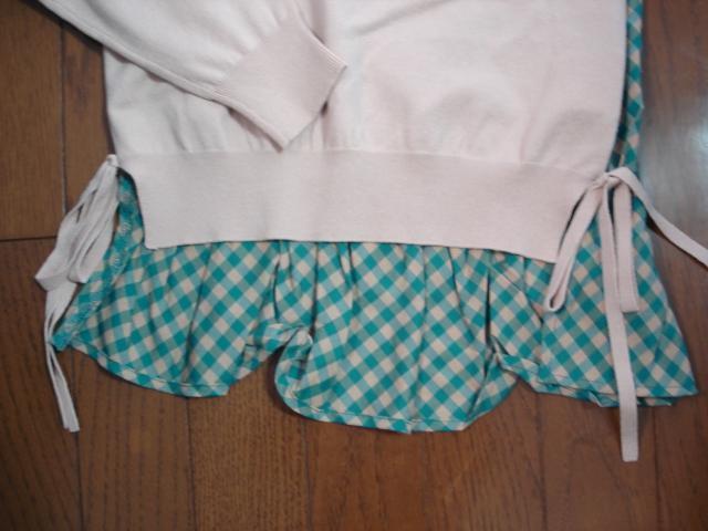 ★クイーンズコート QUEENS COURT バックデザインニット★着用1度!超激安! < ブランド ★クイーンズコート QUEENS COURT バックデザインニット★着用1度!超激安! < ブランドの