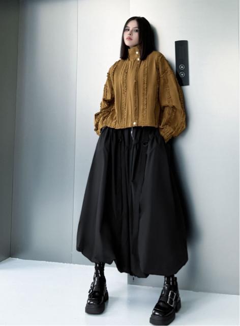 �o���[���@�t���A�X�J�[�g  �Z���^�[�W�b�v�X�J�[�g  �����O�t���@�u���b�N�@�傫���T�C�Y �� �����t�@�b�V������ 