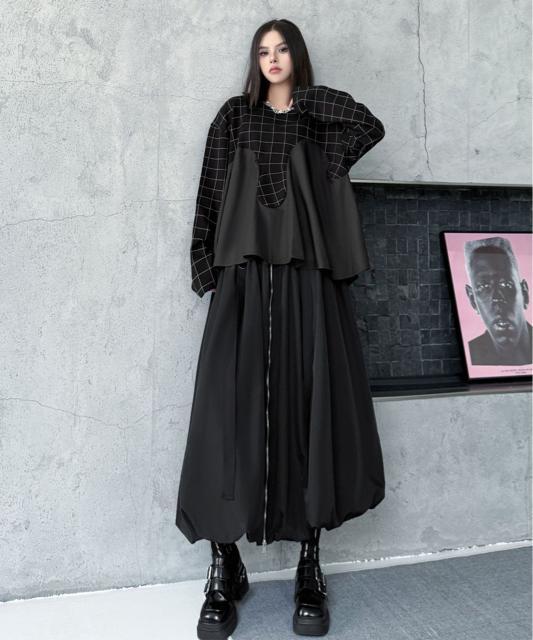 �o���[���@�t���A�X�J�[�g  �Z���^�[�W�b�v�X�J�[�g  �����O�t���@�u���b�N�@�傫���T�C�Y �� �����t�@�b�V������ 