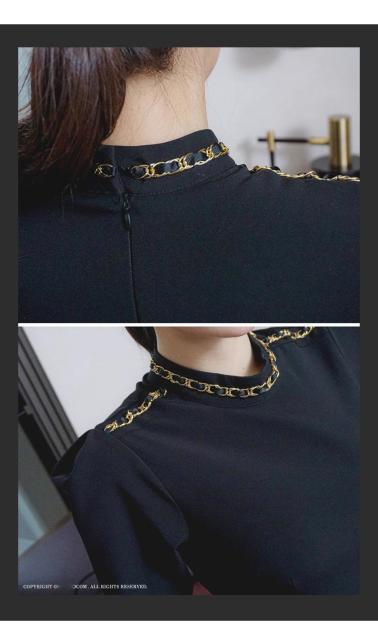 タイトワンピース レディース ミニ丈 韓国ファッション 上品 細身 ブラック S M L < 女性ファッション  タイトワンピース レディース ミニ丈 韓国ファッション 上品 細身 ブラック S M L < 女性ファッションの