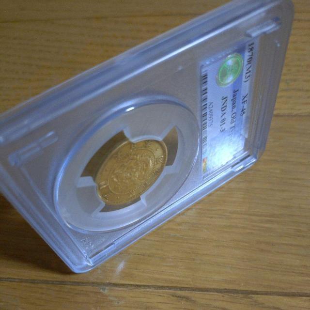 【希少品!! 旧五圓明治金貨】ACCA鑑定済み ☆真正品☆ < ホビー  【希少品!! 旧五圓明治金貨】ACCA鑑定済み ☆真正品☆ < ホビーの