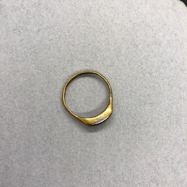 即決 K18GF ゴールドカラー リング 指輪 16号 < 女性アクセサリー/時計 即決 K18GF ゴールドカラー リング 指輪 16号 < 女性アクセサリー/時計の