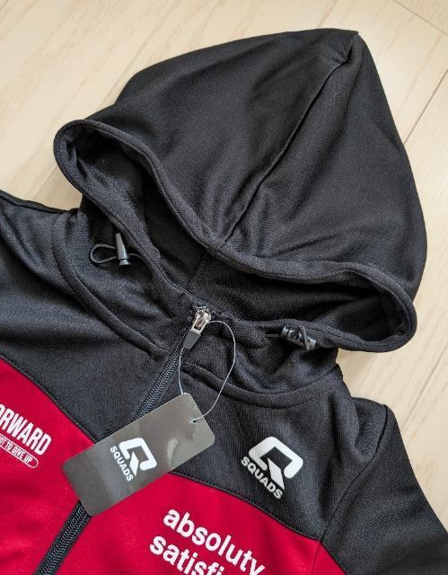 120★SQUADS★フード付き半袖ジャージ★新品★送料無料 < キッズ/ベビー 120★SQUADS★フード付き半袖ジャージ★新品★送料無料 < キッズ/ベビーの