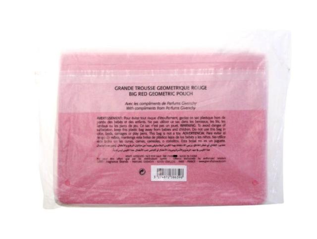 ジバンシィ ノベルティ ジオメトリックポーチ ファスナー開閉 レッド GIVENCHY PARFUMS【正規品】 < ブランド ジバンシィ ノベルティ ジオメトリックポーチ ファスナー開閉 レッド GIVENCHY PARFUMS【正規品】 < ブランドの