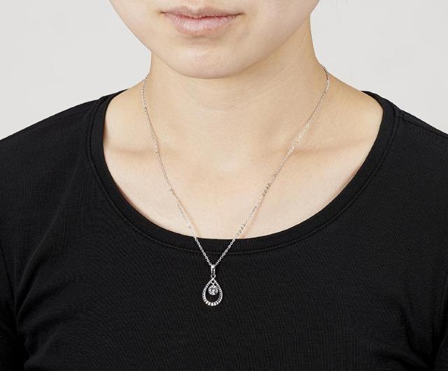 大粒貝パール キュービックジルコニア アメジスト 磁気ネッレス 3本セット < 女性アクセサリー/時計  大粒貝パール キュービックジルコニア アメジスト 磁気ネッレス 3本セット < 女性アクセサリー/時計の