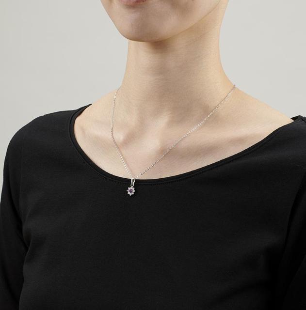 大粒貝パール キュービックジルコニア アメジスト 磁気ネッレス 3本セット < 女性アクセサリー/時計  大粒貝パール キュービックジルコニア アメジスト 磁気ネッレス 3本セット < 女性アクセサリー/時計の