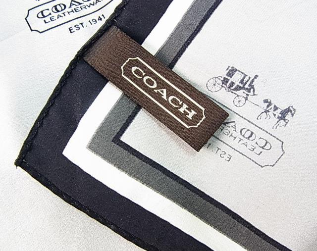 500円スタ★正規品 美品 COACH コーチ ロゴ シルク スカーフ 53x53cm 馬車柄 < ブランド 500円スタ★正規品 美品 COACH コーチ ロゴ シルク スカーフ 53x53cm 馬車柄 < ブランドの