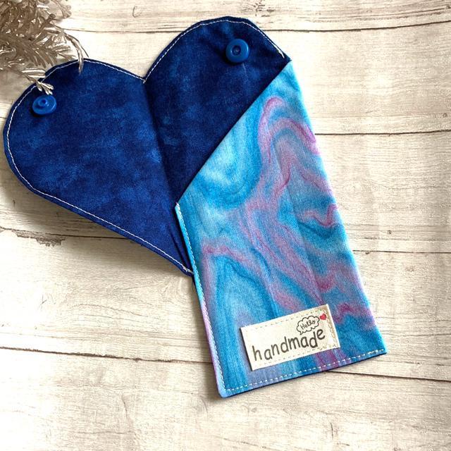 ☆ハンドメイド/開くとハート形になるメガネケースF < 女性ファッション ☆ハンドメイド/開くとハート形になるメガネケースF < 女性ファッションの