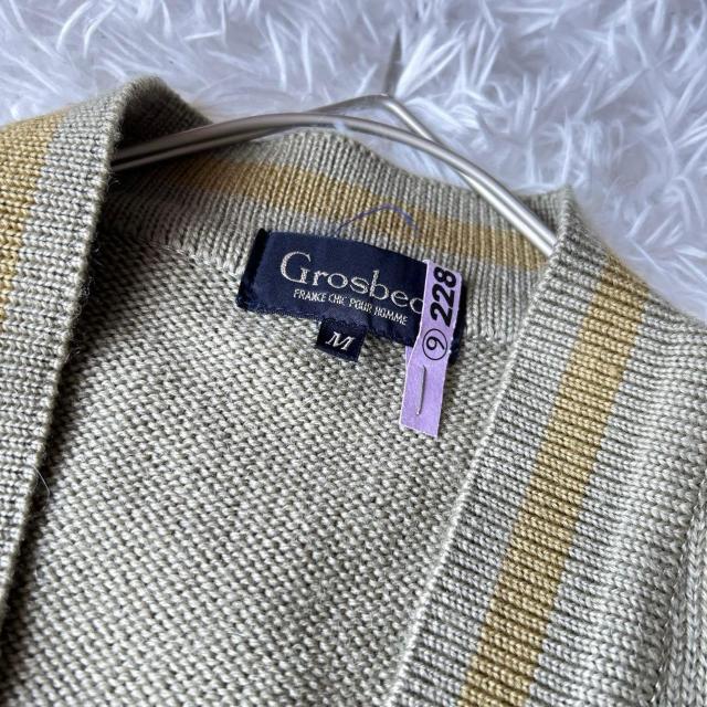 GROSBEC �J�[�f�B�K���@�E�[��100���@���{���@�J�[�L�n�@M�T�C�Y �� �j���t�@�b�V������ 