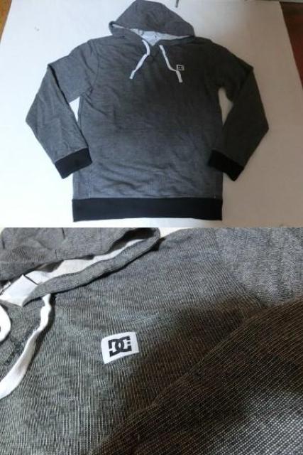 本場USA購入【DC SHOES】プルオーバー パーカーUS M 濃灰系 < 男性ファッション  本場USA購入【DC SHOES】プルオーバー パーカーUS M 濃灰系 < 男性ファッションの