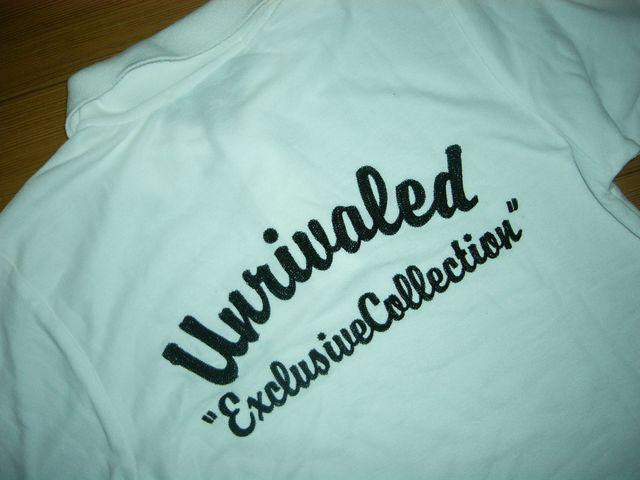UNRIVALED×LET IT RIDE13ポロシャツ1白ステッチ刺繍 < 男性ファッション UNRIVALED×LET IT RIDE13ポロシャツ1白ステッチ刺繍 < 男性ファッションの