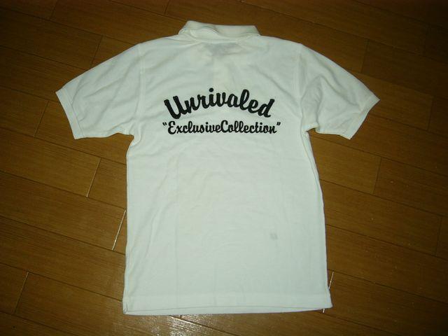 UNRIVALED×LET IT RIDE13ポロシャツ1白ステッチ刺繍 < 男性ファッション UNRIVALED×LET IT RIDE13ポロシャツ1白ステッチ刺繍 < 男性ファッションの