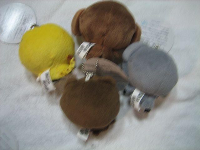 アニマル顔文字 マスコット 4種 トラ/サル/クマ/コアラ < おもちゃ  アニマル顔文字 マスコット 4種 トラ/サル/クマ/コアラ < おもちゃの