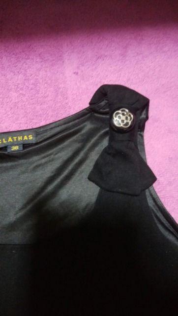 CLATHAS  クレイサス ワンピース 38 カメリア 黒 < ブランド  CLATHAS  クレイサス ワンピース 38 カメリア 黒 < ブランドの