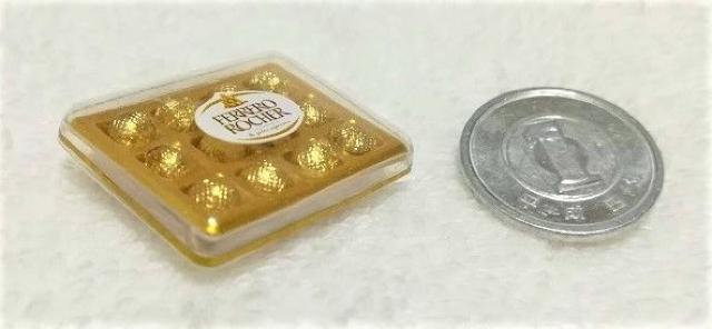 ミニチュア★チョコレート★フェレロ ロシェ★ボックス型★ドールハウスに★ < おもちゃ  ミニチュア★チョコレート★フェレロ ロシェ★ボックス型★ドールハウスに★ < おもちゃの
