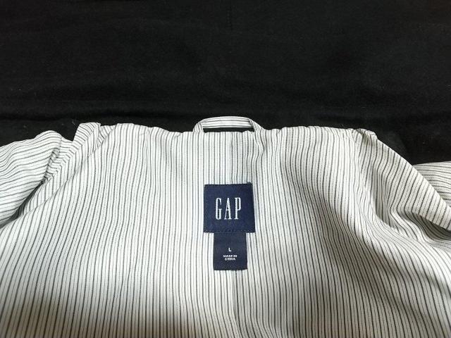 GAP ショート丈 Pコート Lサイズ 黒 ブラック ギャップ ピーコート アウター シンプル 毛 古着 中古 < ブランド  GAP ショート丈 Pコート Lサイズ 黒 ブラック ギャップ ピーコート アウター シンプル 毛 古着 中古 < ブランドの
