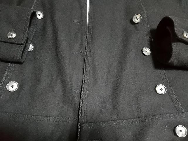 GAP ショート丈 Pコート Lサイズ 黒 ブラック ギャップ ピーコート アウター シンプル 毛 古着 中古 < ブランド  GAP ショート丈 Pコート Lサイズ 黒 ブラック ギャップ ピーコート アウター シンプル 毛 古着 中古 < ブランドの