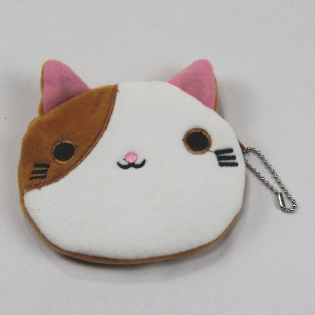 ★千円ポッキリ!猫柄小銭入れ 財布 かわいい 茶 < 女性ファッション  ★千円ポッキリ!猫柄小銭入れ 財布 かわいい 茶  < 女性ファッションの