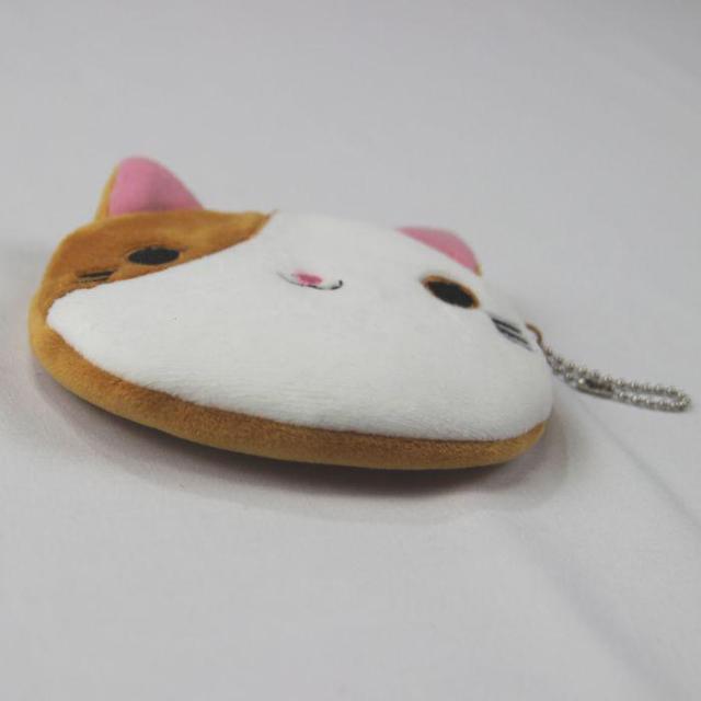 ★千円ポッキリ!猫柄小銭入れ 財布 かわいい 茶 < 女性ファッション  ★千円ポッキリ!猫柄小銭入れ 財布 かわいい 茶 < 女性ファッションの