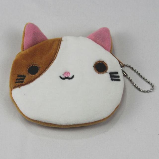 ★千円ポッキリ!猫柄小銭入れ 財布 かわいい 茶 < 女性ファッション  ★千円ポッキリ!猫柄小銭入れ 財布 かわいい 茶 < 女性ファッションの
