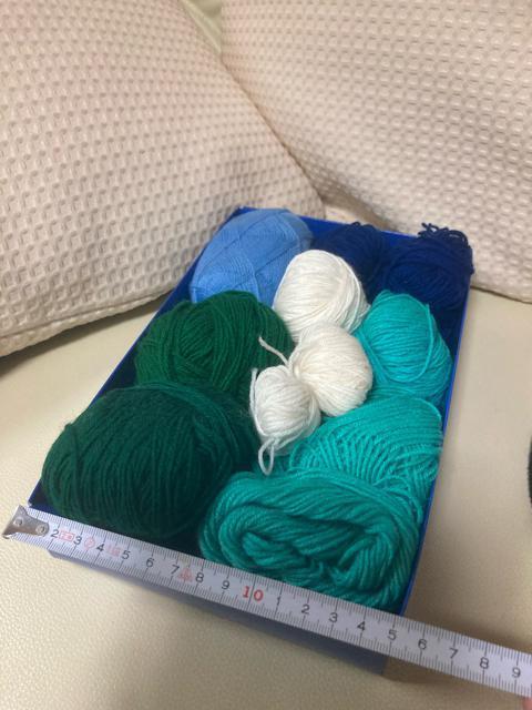 1487.手芸用などに☆箱詰め 中細毛糸 < ペット/手芸/園芸  1487.手芸用などに☆箱詰め 中細毛糸 < ペット/手芸/園芸の