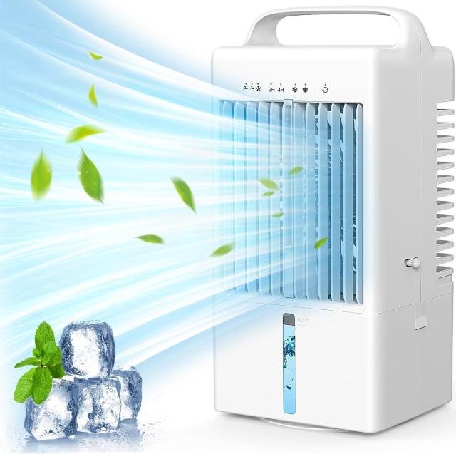 冷風扇 冷風機 強力 小型 卓上 【節電対策・首振り・USB給電式】超音波式 900ML大容量 氷 ミスト冷却 風量3段階 < 家電/AV  冷風扇 冷風機 強力 小型 卓上 【節電対策・首振り・USB給電式】超音波式 900ML大容量 氷 ミスト冷却 風量3段階  < 家電/AVの