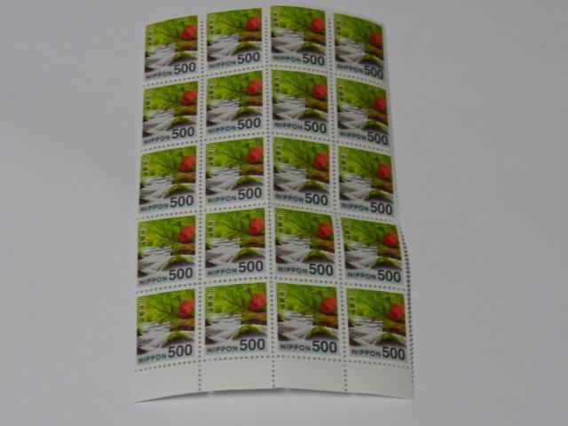 未使用 500円普通切手 20枚 10000円分 ポイント消化   < ホビー  未使用 500円普通切手 20枚 10000円分 ポイント消化    < ホビーの