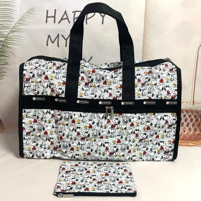新品★LeSportsac レスポートサック スヌーピー&ウッドストック ボストンバッグ 2way トートバッグ 4319 セット < 女性ファッション  新品★LeSportsac レスポートサック スヌーピー&ウッドストック ボストンバッグ 2way トートバッグ 4319 セット < 女性ファッションの