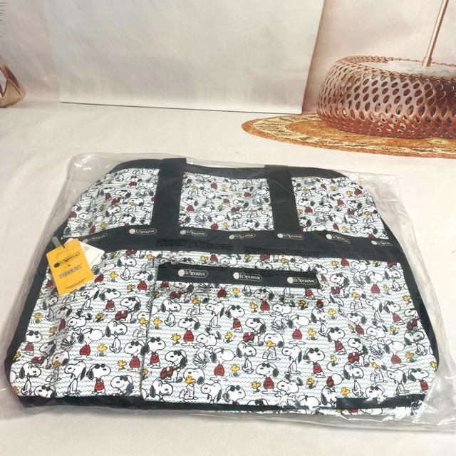新品★LeSportsac レスポートサック スヌーピー&ウッドストック ボストンバッグ 2way トートバッグ 4319 セット < 女性ファッション  新品★LeSportsac レスポートサック スヌーピー&ウッドストック ボストンバッグ 2way トートバッグ 4319 セット < 女性ファッションの