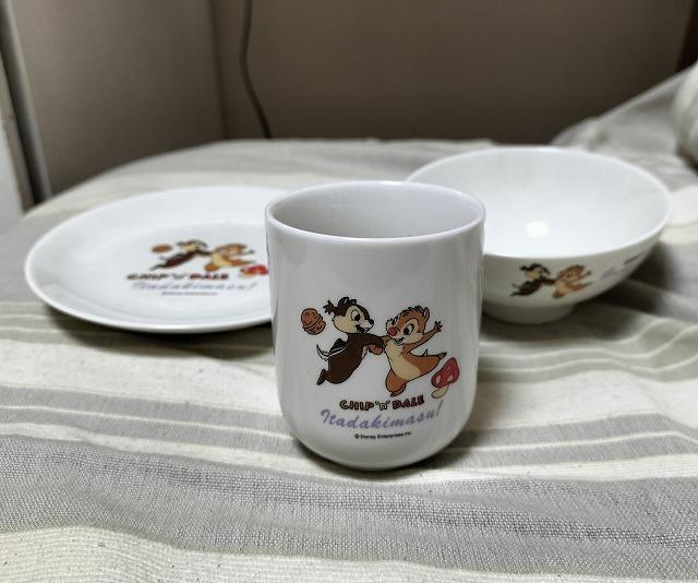 ★チップとデール 食器 子供用 中古品 < インテリア/ライフ  ★チップとデール 食器 子供用 中古品 < インテリア/ライフの