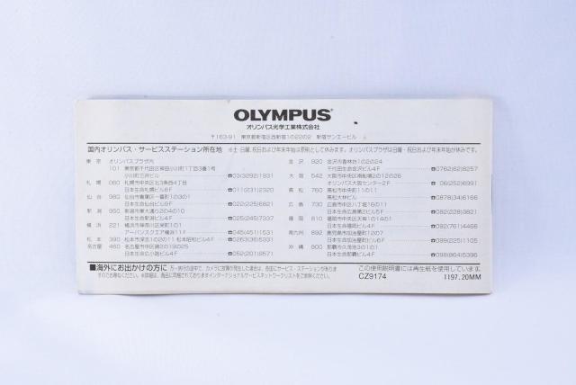  OLYMPUS [mju:] ZOOM 130 戵  Ɠd/AV 