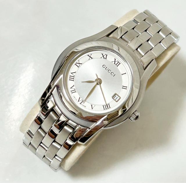 美品 GUCCI グッチ Gクラス 5505L/5500L レディース 腕時計 < ブランド 美品 GUCCI グッチ Gクラス 5505L/5500L レディース 腕時計 < ブランドの