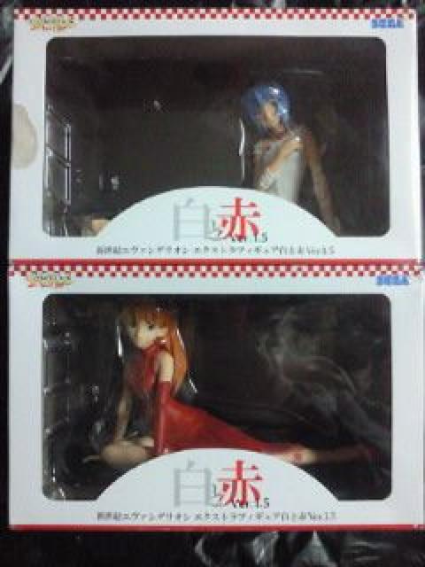 エヴァンゲリオン 綾波レイ アスカ 白と赤 Ver.1.5 エクストラ フィギュア 2体 < アニメ/コミック/キャラクター  エヴァンゲリオン 綾波レイ アスカ 白と赤 Ver.1.5 エクストラ フィギュア 2体  < アニメ/コミック/キャラクターの