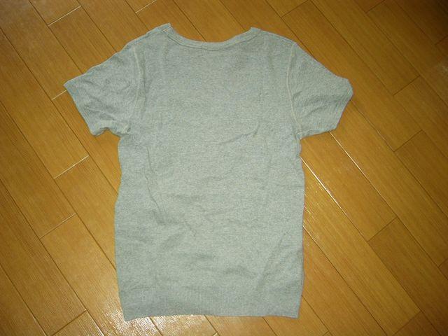 ヒステリックグラマーカットソーS灰コットンニットTシャツガール < ブランド ヒステリックグラマーカットソーS灰コットンニットTシャツガール < ブランドの