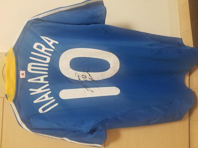 2008 サッカー日本代表 中村俊輔 直筆サインユニフォーム < レジャー/スポーツ  2008 サッカー日本代表 中村俊輔 直筆サインユニフォーム  < レジャー/スポーツの