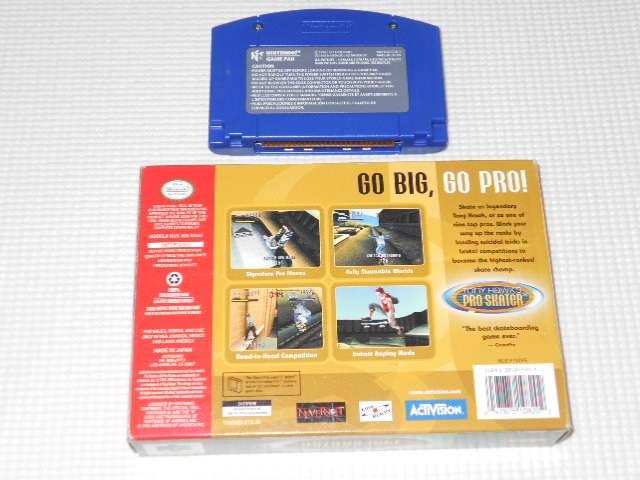 N64TONY HAWK'S PRO SKATER CO({̓s)  Q[{/\tg 